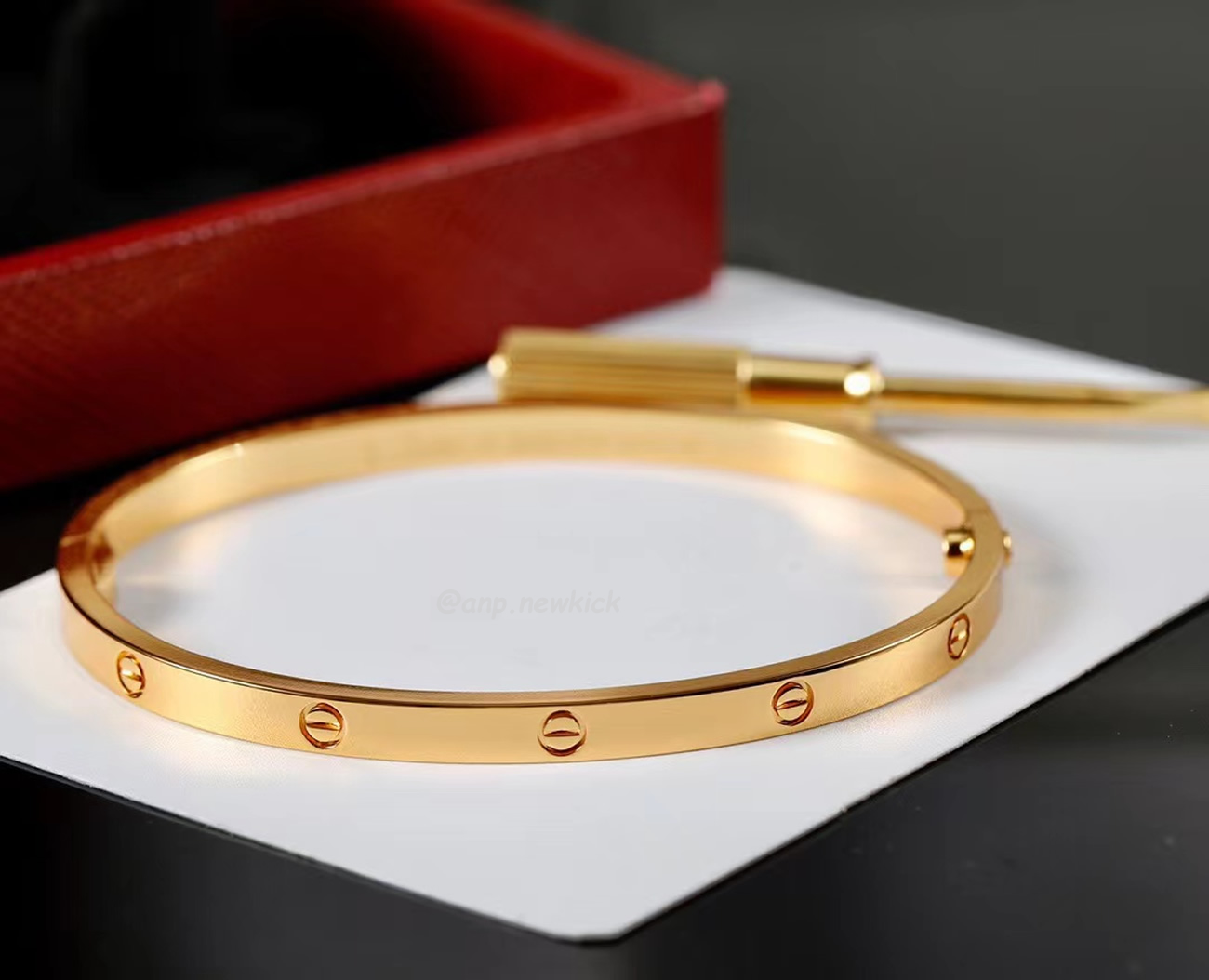 Cartier 18k Love Bracelets Gold Silver Rosegold (5) - newkick.cc